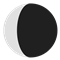 Phase de lune: 25% - Dernier croissant