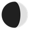 Phase de lune: 27% - Premier croissant