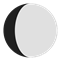 Phase de lune: 69% - Lune gibbeuse croissante