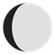 Phase de lune: 72% - Lune gibbeuse croissante