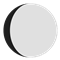 Phase de lune: 78% - Lune gibbeuse croissante