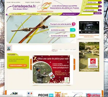 Carte de pêche 2014