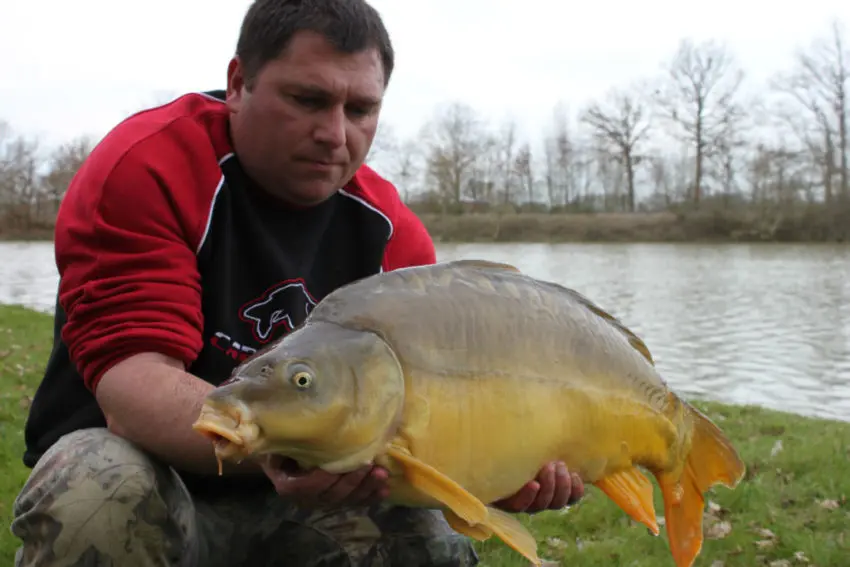 Un beau poisson qui adore l’amorce grosse mouture. 