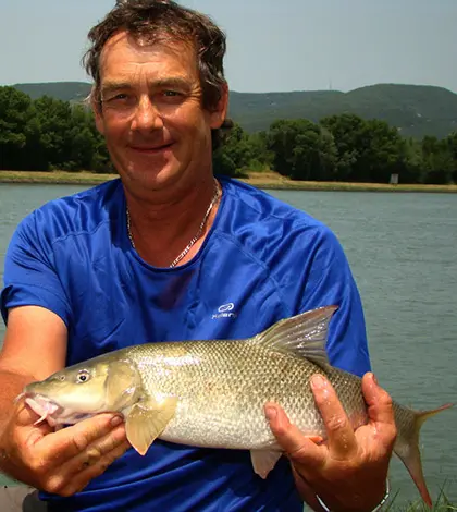 Montage pour pêcher le barbeau