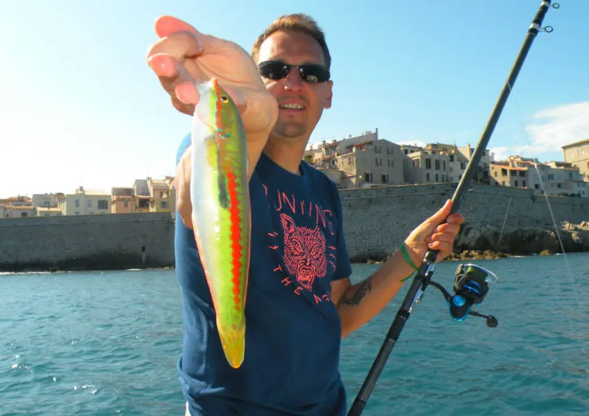 Pêche à soutenir en mer