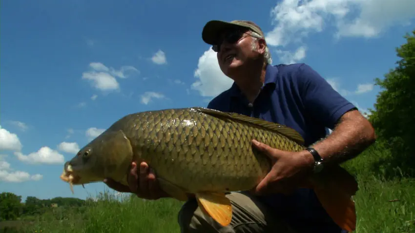 Pêche en carpodrome avec Gérard Trinquier