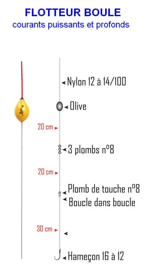 Choix du flotteur pour pêcher au coup