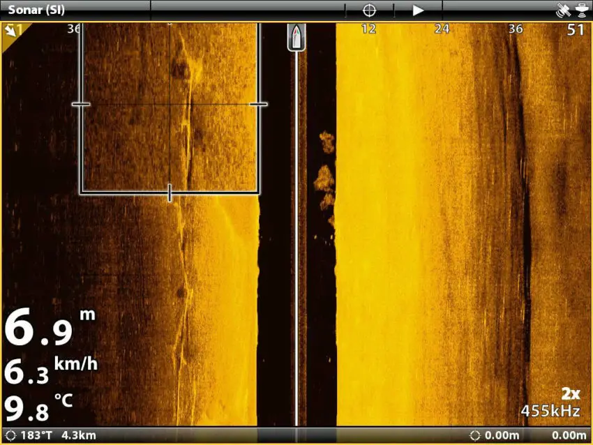 Réglage Side Imaging des sondeurs Humminbird