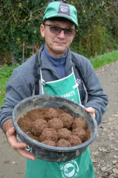 Pêche du gardon au coup en eau froide