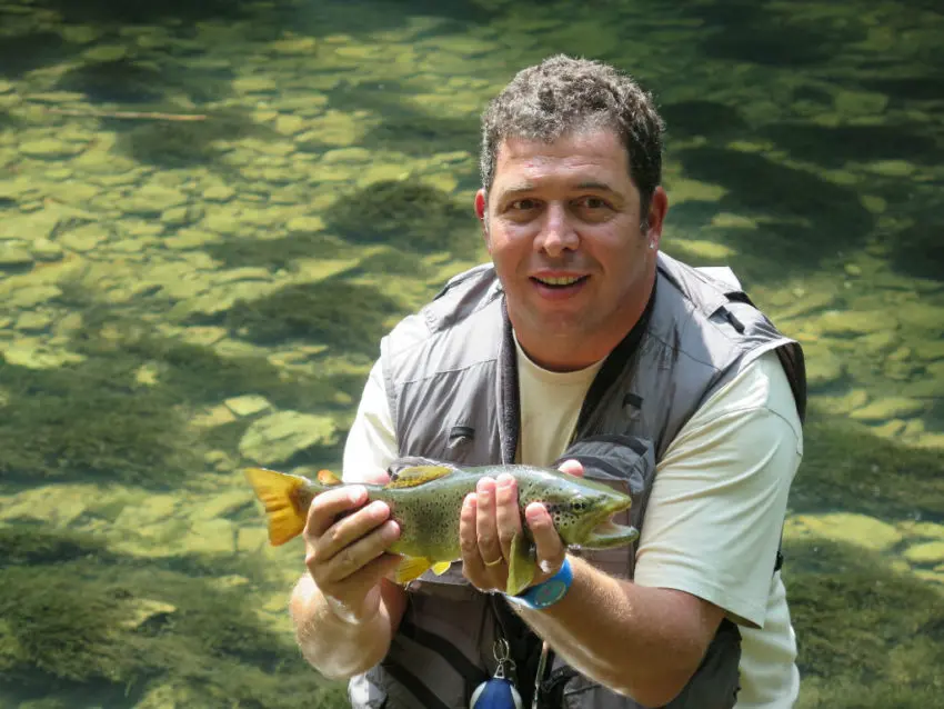 Pêche dans le Doubs