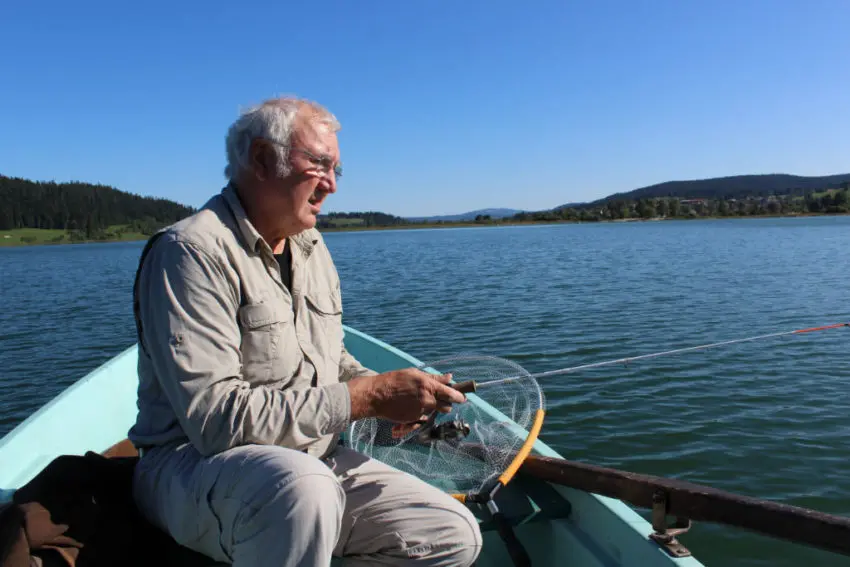 Pêche dans le Doubs