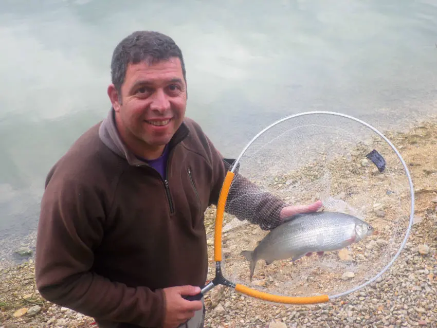 Pêche dans le Doubs