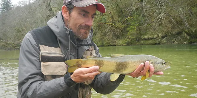 Truite au toc, une technique de pêche