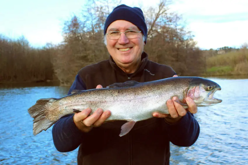 Pêche de la truite à l'anglaise