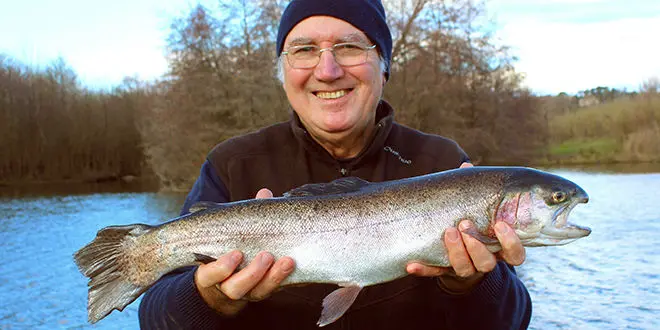 Pêche de la truite à l'anglaise