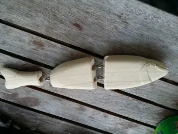 Craft d'un leurre swimbait pour la pêche du brochet