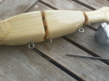 Craft d'un leurre swimbait pour la pêche du brochet