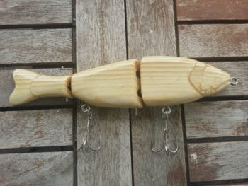 Craft d'un leurre swimbait pour la pêche du brochet