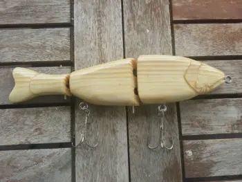 Craft d'un leurre swimbait pour la pêche du brochet