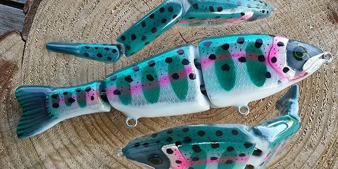 Craft d'un leurre swimbait pour la pêche du brochet