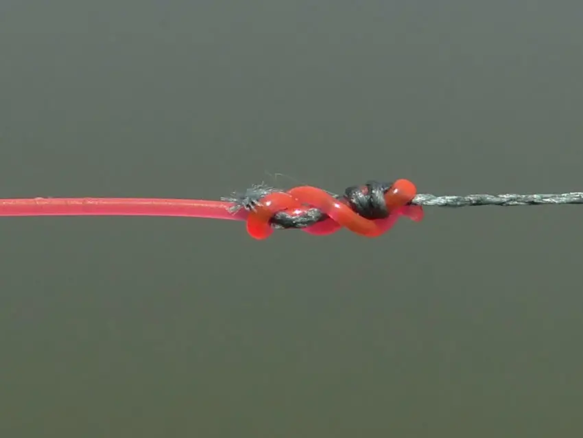 Noeud de raccord pour la pêche