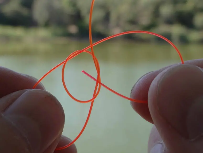 Boucle du pêcheur, un noeud de pêche