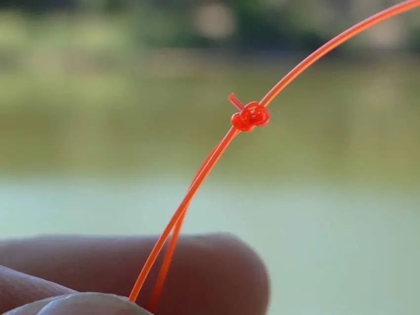 Boucle du pêcheur, un noeud de pêche