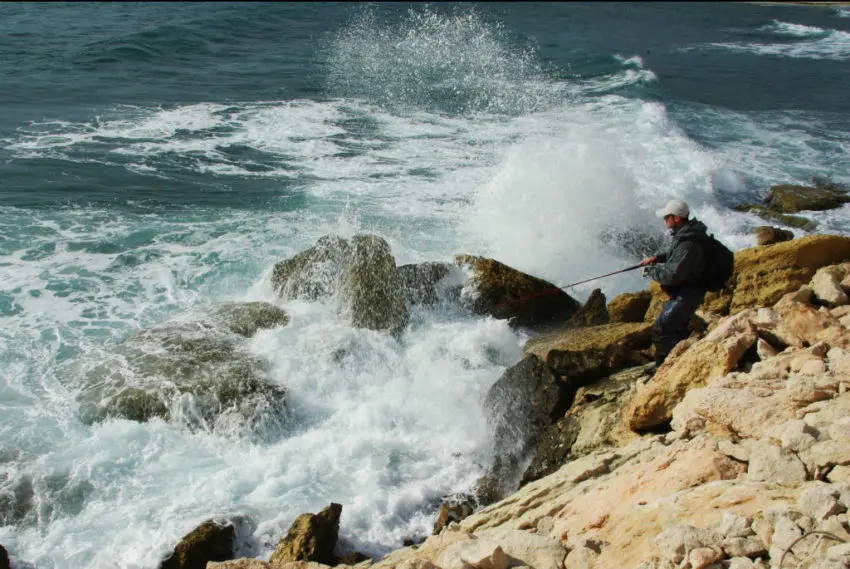 Pêche du bar au leurre en côtes rocheuses