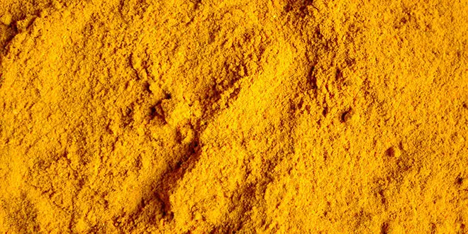 Farine de curcuma pour la pêche