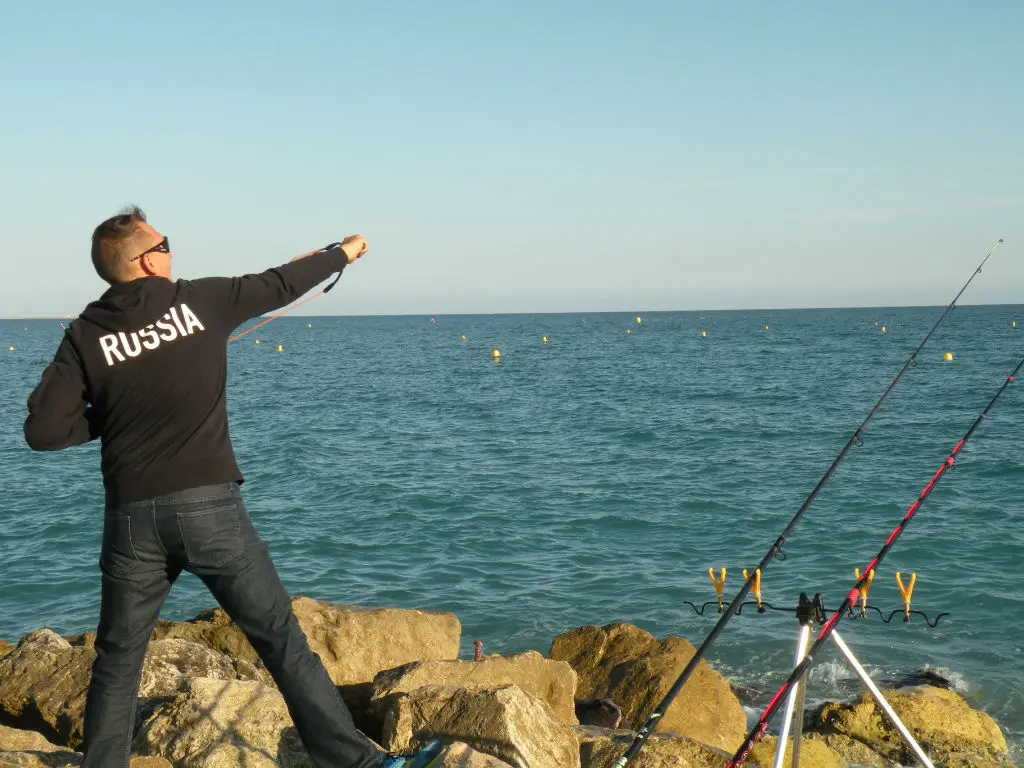 Amorcage surfcasting pêche en mer