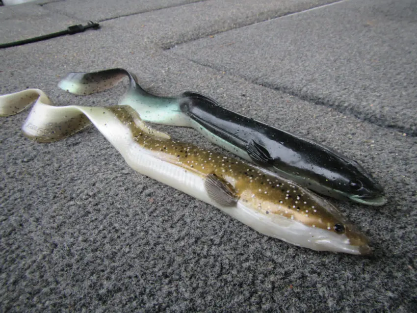 Pêche du brochet avec de gros leurres