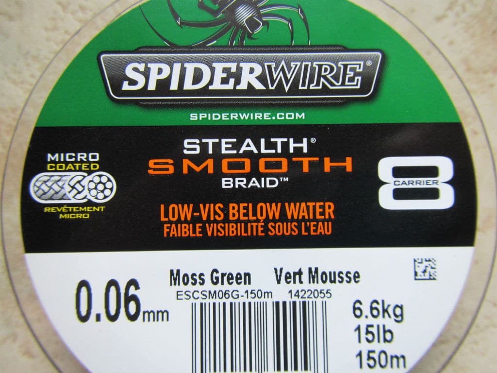 Braid Spiderwire Stealth Smooth 8 Braid Red 150m - Leurre de la pêche