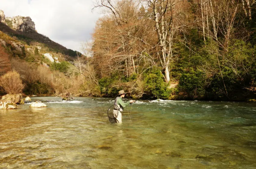 Pêche à la mouche en début de saison