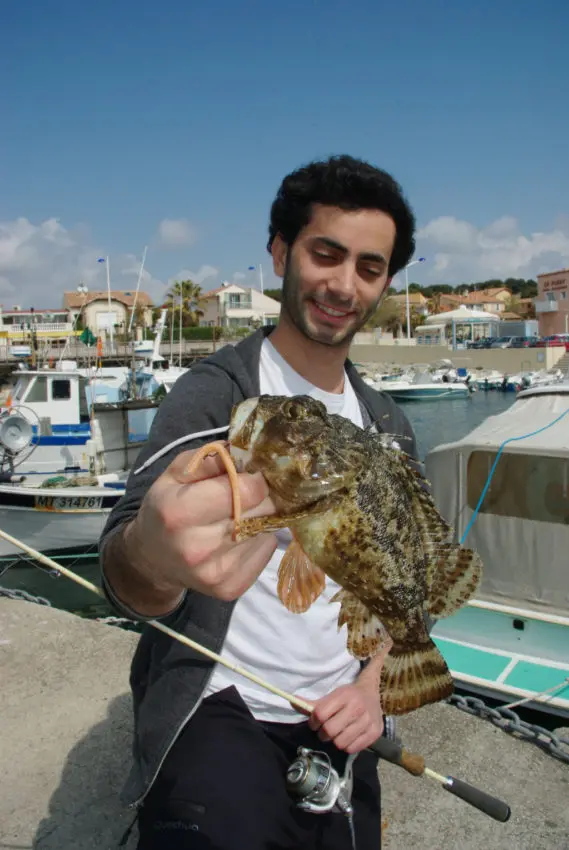 Gobie et rascasse record en rockfishing