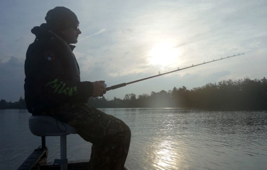 Pêche du brochet au leurre souple type big bait