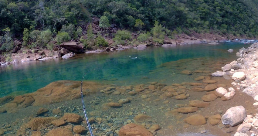 Pêche en Nouvelle Calédonie : carnassiers d'eau douce