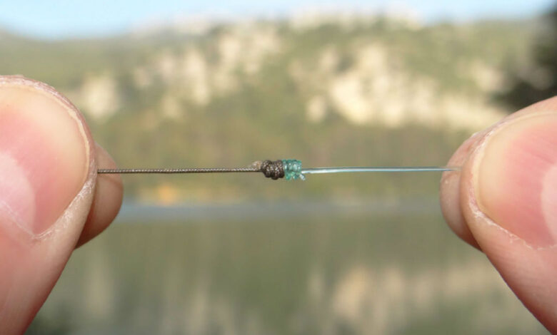 Noeud de chirurgien pour la pêche