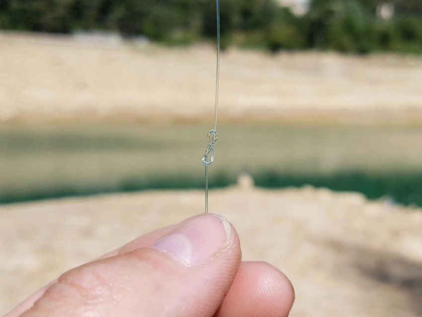 Noeud de potence pour la pêche