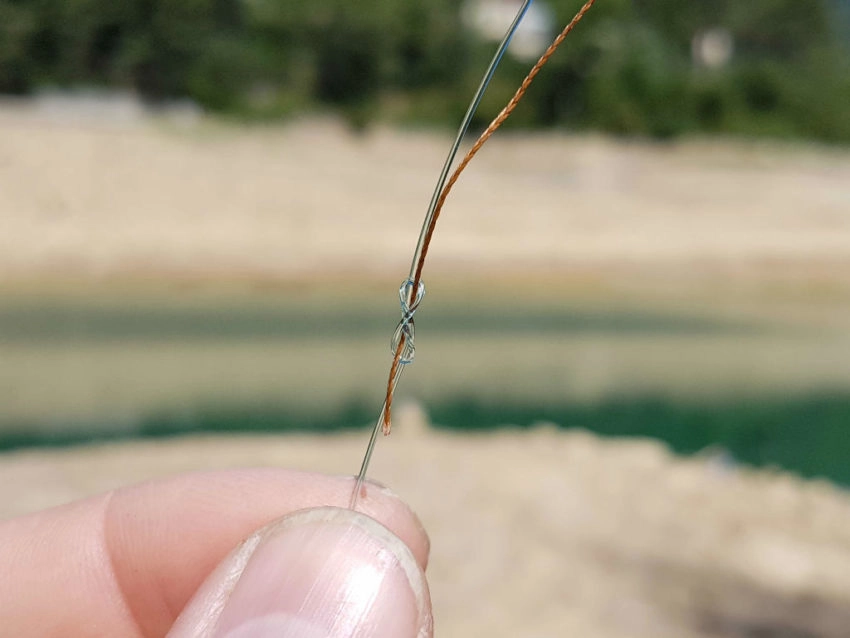 Noeud de potence pour la pêche