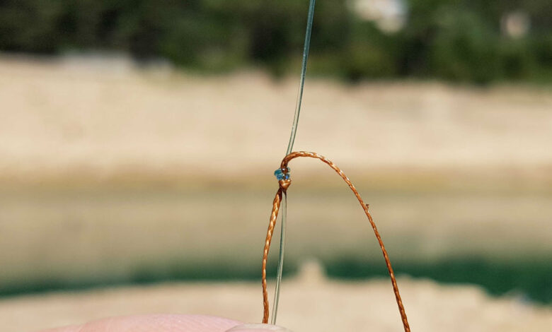 Noeud de potence pour la pêche