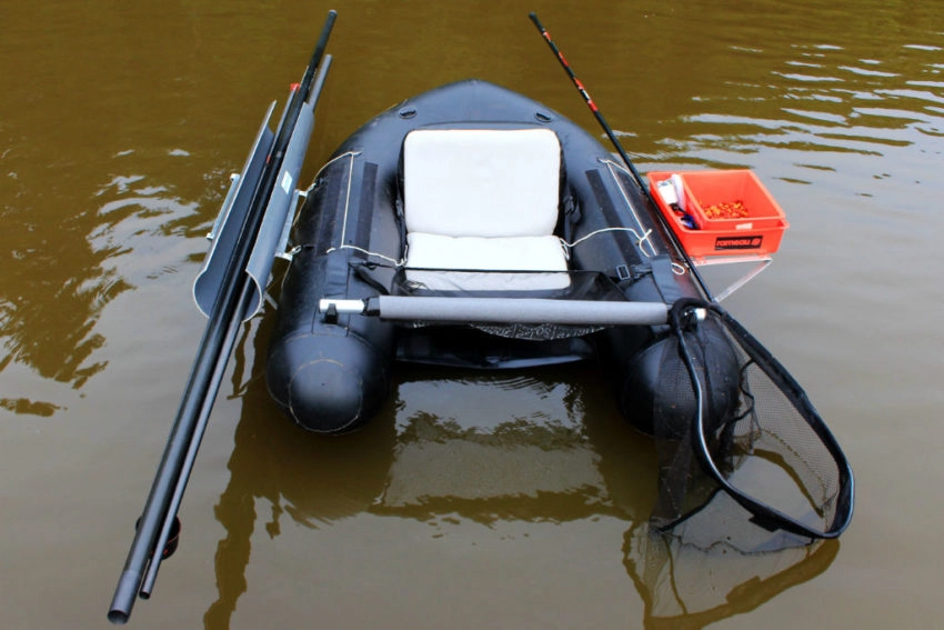 Pêche de la carpe au coup en float-tube