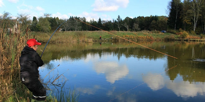 Pêche de bordures en carpodrome