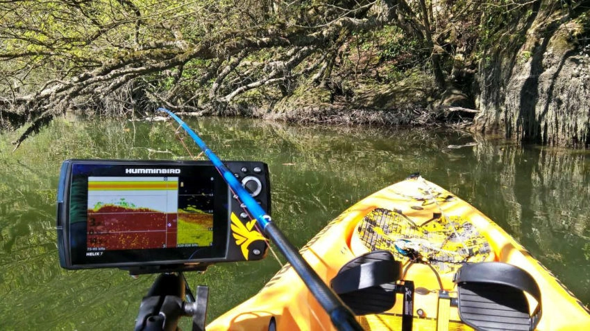 Pêche en kayak des carnassiers d'eau douce