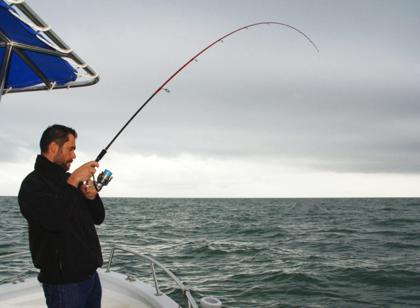 Pêche en mer à la volée