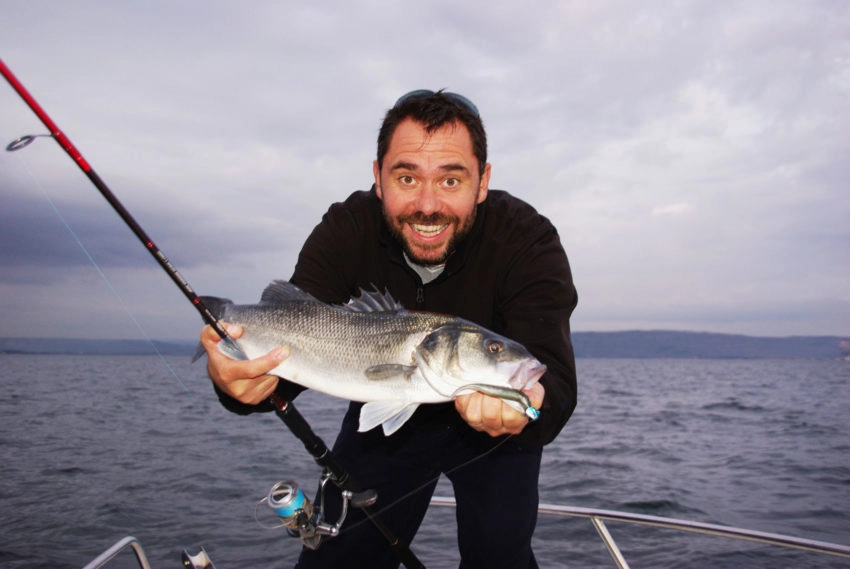 Pêche en mer à la volée