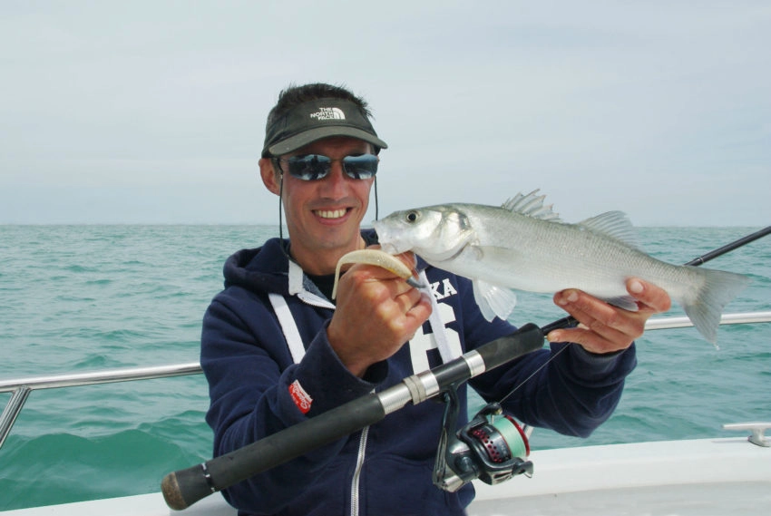 Pêche en mer à la volée