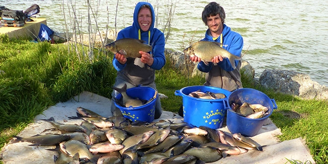 Pêche au feeder en américaine