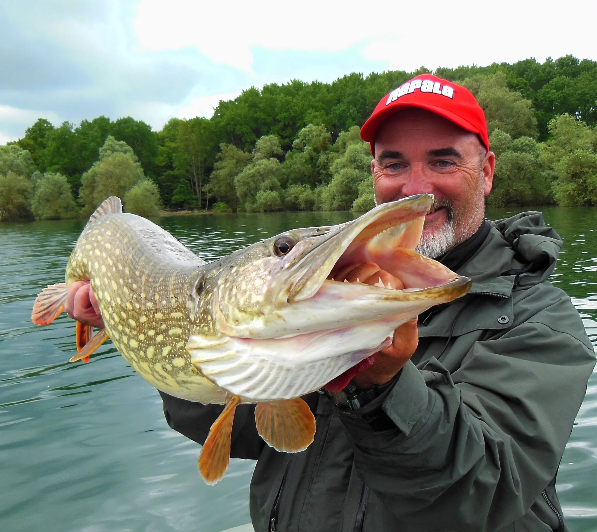 Pêche du brochet au poisson nageur