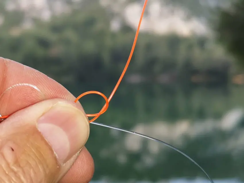 Noeud de potence SG pour la pêche