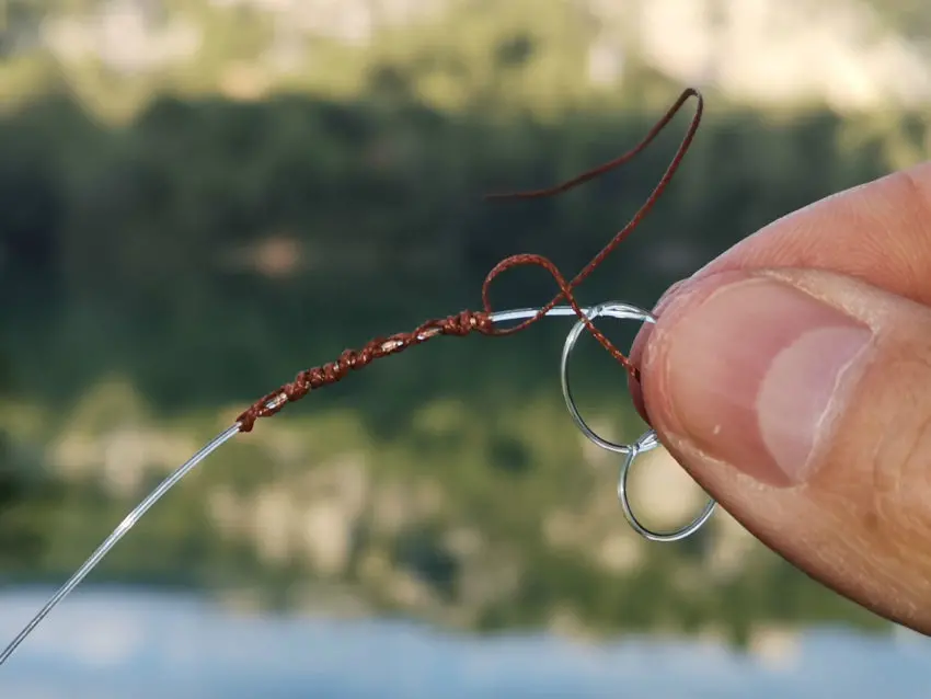 Noeud de raccord conique SG pour la pêche